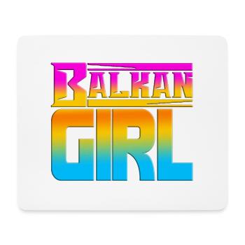 balkan croatia bosnia serbia juge exyu boy girl - Mouse Pad (horizontal) - white - Front