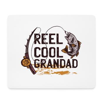 Reel cool Grandad Reel cool Grandad Inspiration sp - Mousepad (Querformat) - Weiß - Vorne