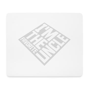 at The Favorite Uncle - Mouse Pad (horizontal) - white - Front