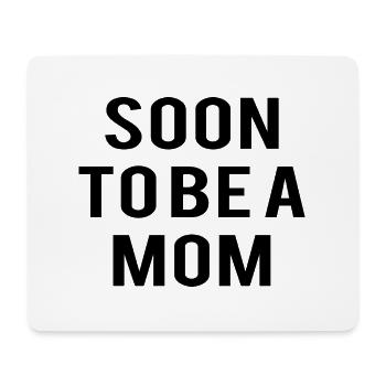 Grossesse Baby shower Babyshower Boy Girl - Tapis de souris (format paysage) - blanc - Devant