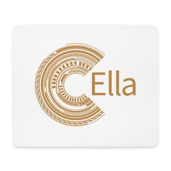 Für Ella - Mousepad (Querformat) - Weiß - Vorne
