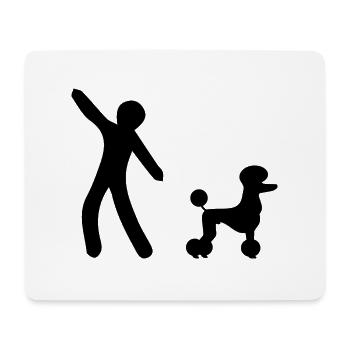 Dancing Dance Music - Mouse Pad (horizontal) - white - Front