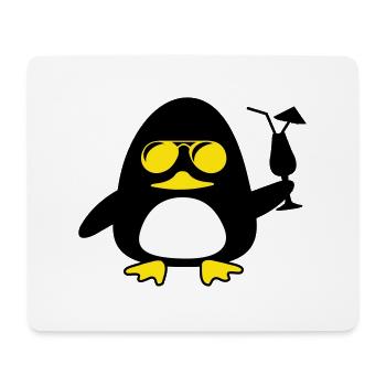 beach duck - Mousepad (Querformat) - Weiß - Vorne