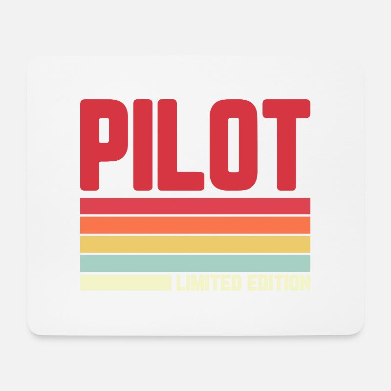 Pilot Limited Edition - Mousepad (Querformat) - Weiß