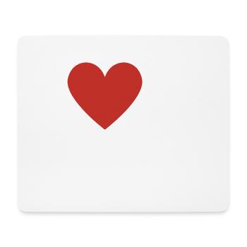 ICH LIEBE MEINEN VATER - Mousepad (Querformat) - Weiß - Vorne