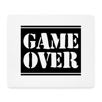 Fin du jeu - Tapis de souris (format paysage) - blanc - Devant