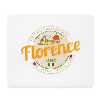 Florenz Hauptstadt Toskana Italien Souvenir - Mousepad (Querformat) - Weiß - Vorne