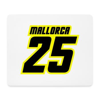 Mallorca 2025 Trikot - Mousepad (Querformat) - Weiß - Vorne