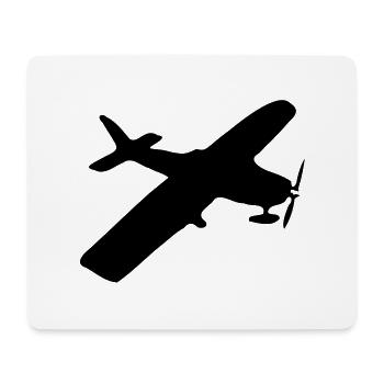 jet d'air - Tapis de souris (format paysage) - blanc - Devant