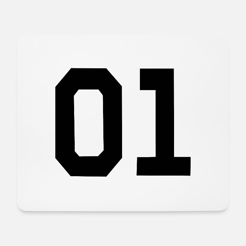 01 - Mousepad (Querformat) - Weiß