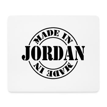 made in jordan m1k2 - Mouse Pad (horizontal) - white - Front
