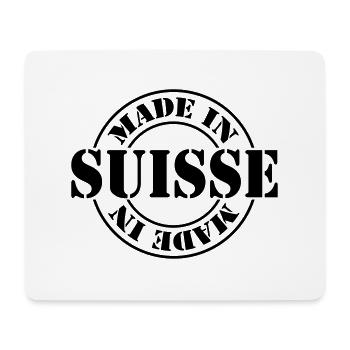 made in suisse m1k2 - Mousepad (Querformat) - Weiß - Vorne