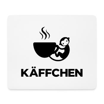 Käffchen - Mousepad (Querformat) - Weiß - Vorne