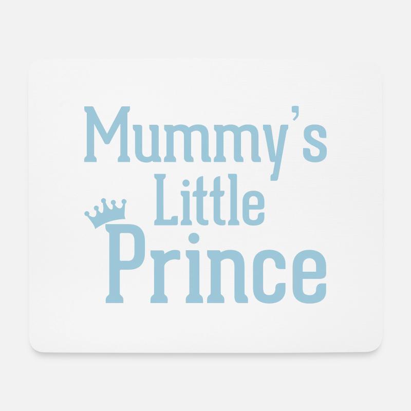 Mummy's Prince - Mousepad (Querformat) - Weiß