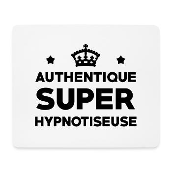 Hypnose / Hypnotiseur / Hypnotiseuse / Médecine - Tapis de souris (format paysage) - blanc - Devant