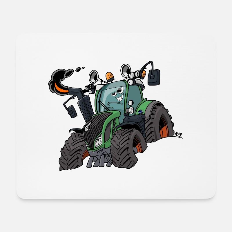 F 718Vario ohne Wagen - Mousepad (Querformat) - Weiß