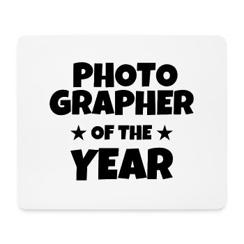 Fotograf / Fotografie / Bild / Video - Mousepad (Querformat) - Weiß - Vorne