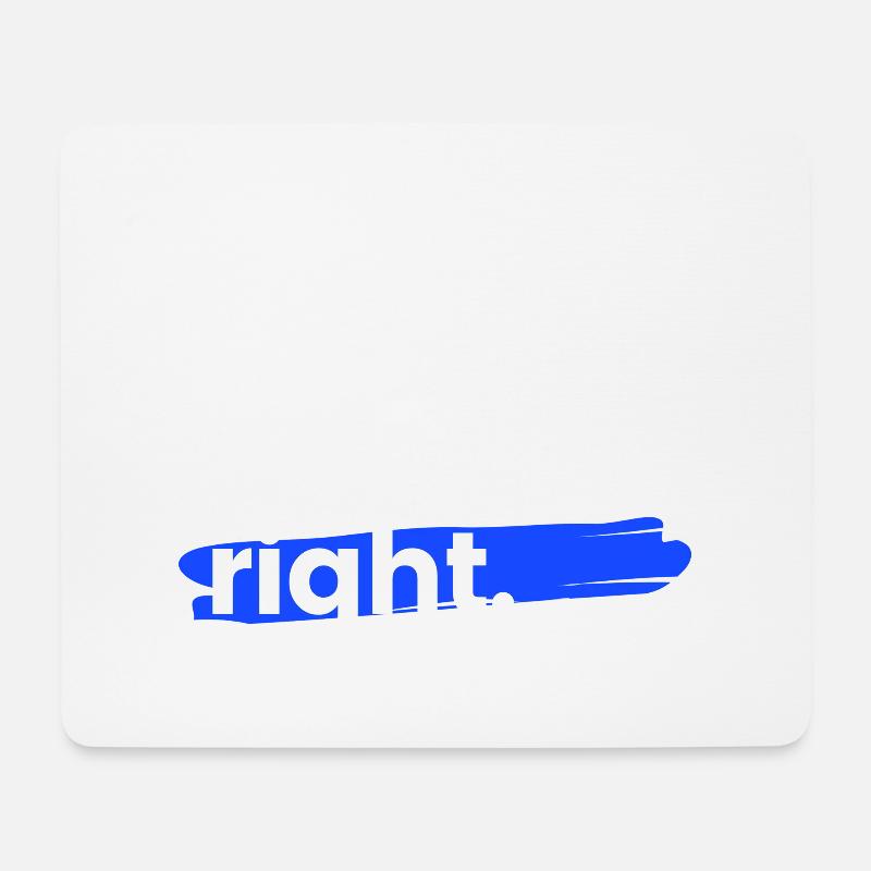 Stand up - Mousepad (Querformat) - Weiß