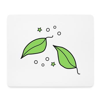 Foliage - Mouse Pad (horizontal) - white - Front