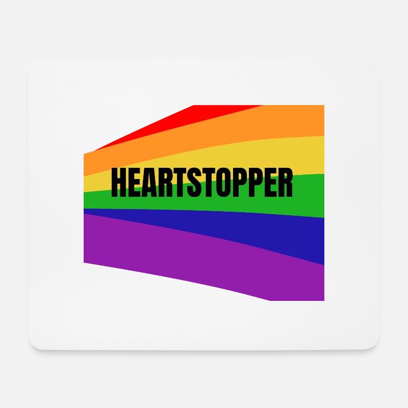 HEARTSTOPPER - Mouse Pad (horizontal) - white