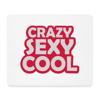 design cool sexy fou - Tapis de souris (format paysage) - blanc - Devant