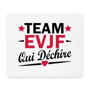 Team evjf qui déchire / humour evjf - Tapis de souris (format paysage) - blanc - Devant