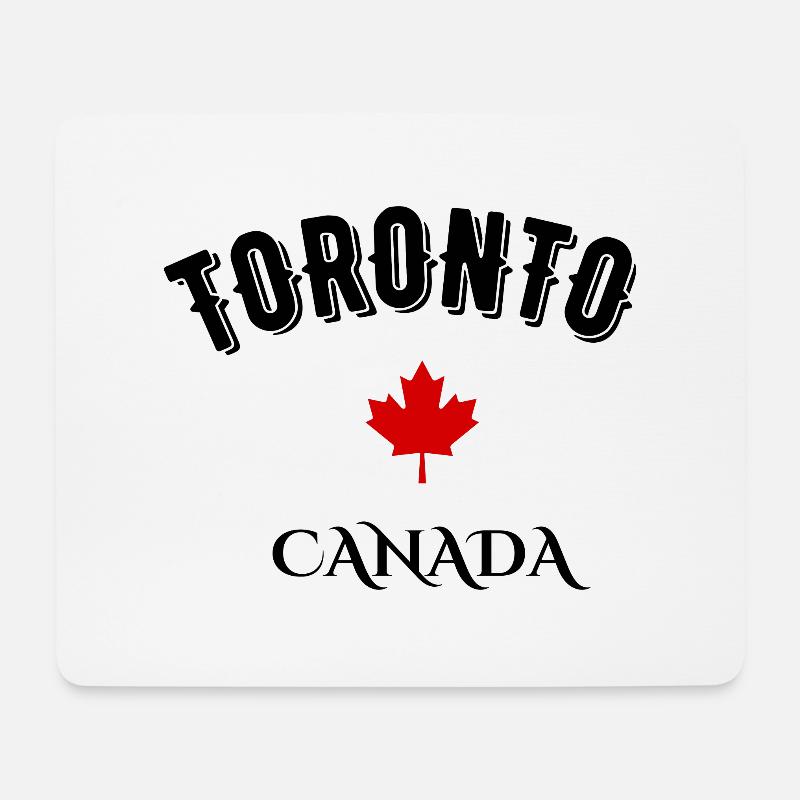Toronto Kanada - Mousepad (Querformat) - Weiß