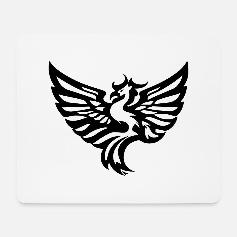 phoenix 01 - Mouse Pad (horizontal) - white
