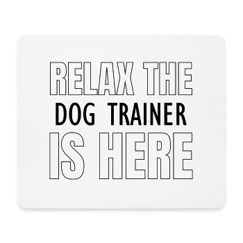 Hund Dog - Mousepad (Querformat) - Weiß - Vorne