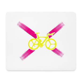 Triathlon Swim Bike Run Marathon - Mousepad (Querformat) - Weiß - Vorne