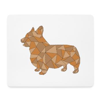 CORGI geometric - Mouse Pad (horizontal) - white - Front