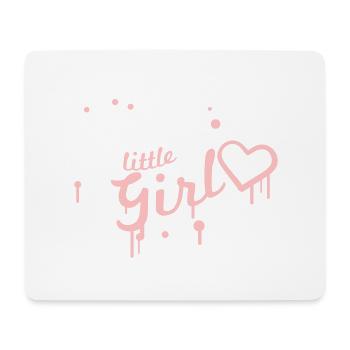 Daddys Little Girl Papas Girl Drops Graffiti - Mouse Pad (horizontal) - white - Front