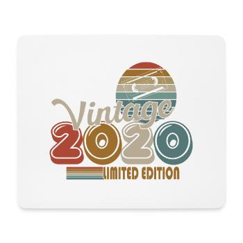 2020 - Mousepad (Querformat) - Weiß - Vorne