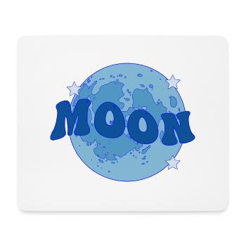 MOND - Mousepad (Querformat) - Weiß - Vorne