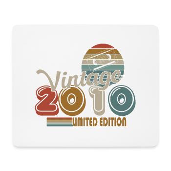 2010 - Mousepad (Querformat) - Weiß - Vorne