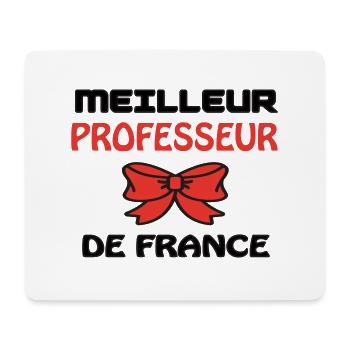BEST TEACHER IN FRANCE - Mouse Pad (horizontal) - white - Front