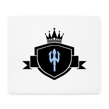 Trident Coat of Arms - Mouse Pad (horizontal) - white - Front