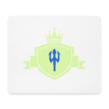 Trident Coat of Arms - Mouse Pad (horizontal) - white - Front
