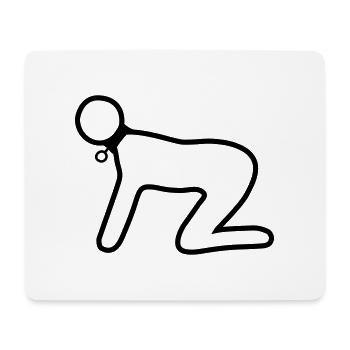 sklave_cs2 - Mousepad (Querformat) - Weiß - Vorne
