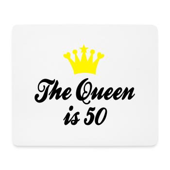 50 birthday - Mouse Pad (horizontal) - white - Front