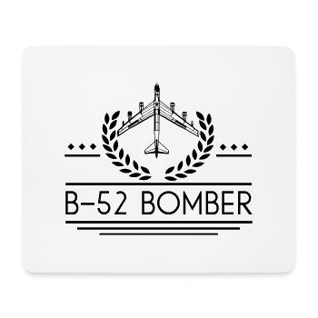 b52 bomber - Mousepad (Querformat) - Weiß - Vorne