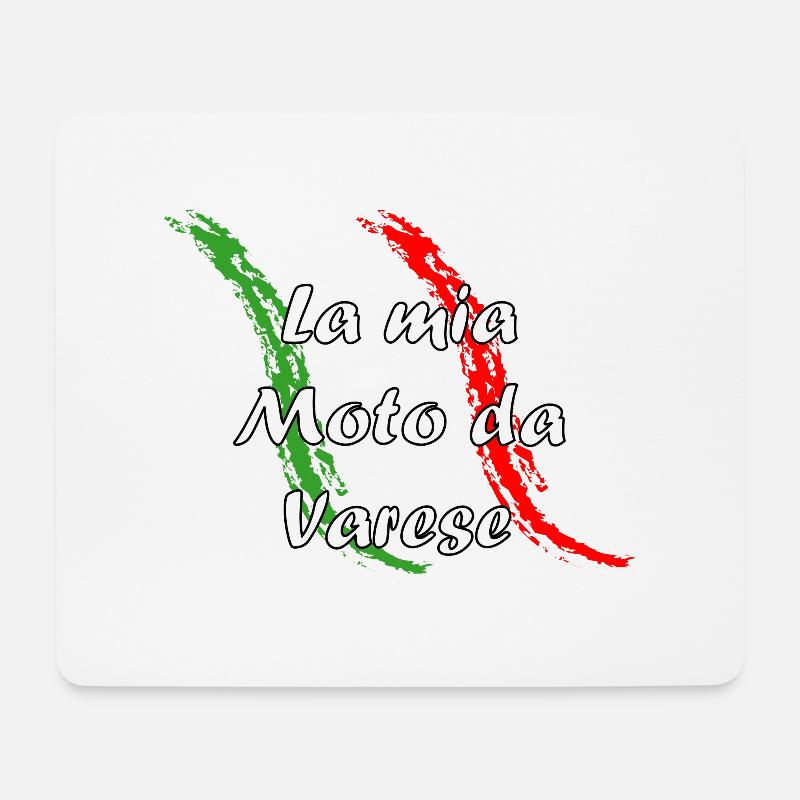 la_mia_moto_varese_white - Mousepad (Querformat) - Weiß