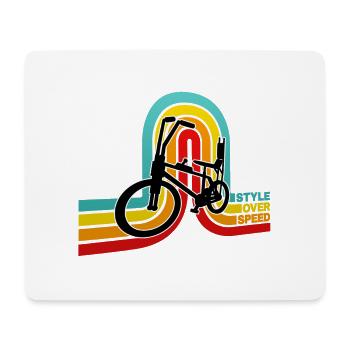 VITESSE SUR styel - Tapis de souris (format paysage) - blanc - Devant
