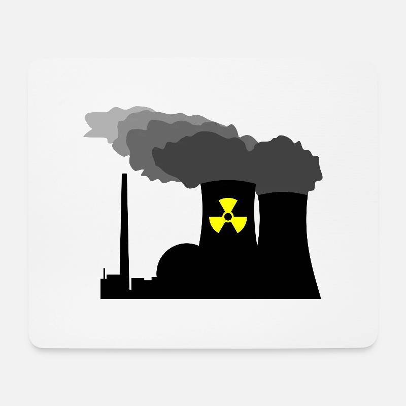 Nuclear Power - Mouse Pad (horizontal) - white
