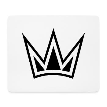 crown de - Mousepad (Querformat) - Weiß - Vorne