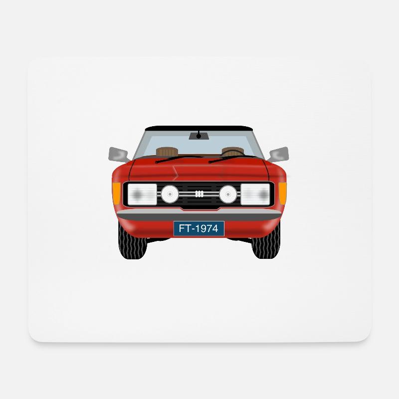Oldtimer - Mousepad (Querformat) - Weiß