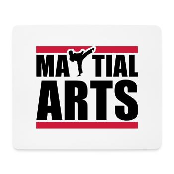 martial_arts_a2 - Mouse Pad (horizontal) - white - Front