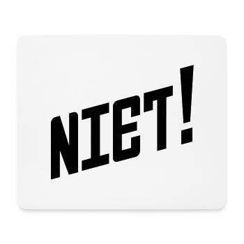 Say it in Russian: Niet! - Mouse Pad (horizontal) - white - Front