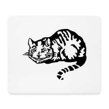 Cheshire cat - Mouse Pad (horizontal) - white - Front