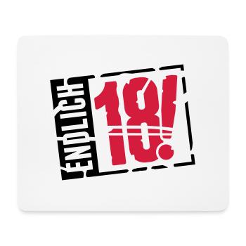 endlich_18_g2 - Tapis de souris (format paysage) - blanc - Devant